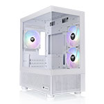 Thermaltake View 170 TG ARGB Snow mATX Tempered Glass PC Gaming Case