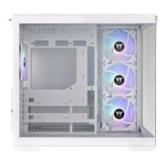 Thermaltake View 380 TG ARGB Mid Tower Tempered Glass PC Gaming Case Snow