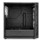 Sharkoon TG6M RGB Black Mid-Tower Tempered Glass PC Gaming Case