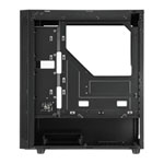 Sharkoon RGB Slider Black Mid Tower Tempered Glass PC Gaming Case