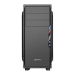 Sharkoon VS4-V Black Mid Tower Metal PC Gaming Case