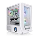 Thermaltake Ceres 350 MX Snow Mid Tower Tempered Glass PC Gaming Case