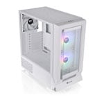 Thermaltake Ceres 350 MX Snow Mid Tower Tempered Glass PC Gaming Case