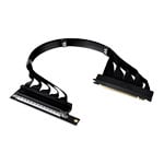 Thermaltake PCI-E 4.0 Dual 90 Degree Riser Cable 400mm Black