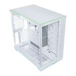 Lian Li O11 Dynamic EVO RGB White Dual Chamber Mid Tower Tempered Glass Reversible PC Gaming Case