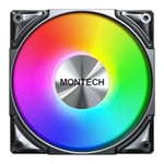 Montech METAL PRO 12 ARGB PWM 120mm Black Case Fan
