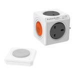 Allocacoc PowerCube 1.5-Metre 'Extended Remote' 4-Socket Mains Extension Lead