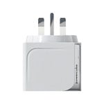 Allocacoc PowerCube 'miniCube USB' 2 UK Socket Mains Extension Plug