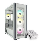 Corsair 7000X RGB Airflow White Chassis + Corsair RM1000x PSU Bundle