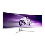 Philips Evnia 48.9" DQHD 144Hz FreeSync Premium Pro QD-OLED Curved Gaming Monitor