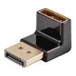 Club 3D 90 Degree Angled DisplayPort 1.4 M-F Adapter
