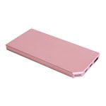 Allocacoc 5000mAh PowerBank Slim Aluminium Fast Charging Power Bank with LED Indicator, Pink
