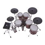 Roland VAD716 Flagship V-Drums Kit - Satin Walnut