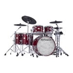 Roland VAD716 Flagship V-Drums Acoustic Design Electronic Drum Kit - Gloss Cherry