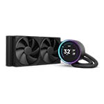 NZXT Kraken Elite 240 Black AIO with LCD Screen Intel/AMD CPU Hydro-Cooler