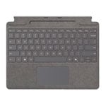 Microsoft Surface Pro Copilot Keyboard for Business Platinum with Pen Storage