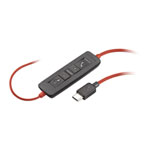 POLY Blackwire 3220 Stereo USB-C Headset with Mic & Call Controls