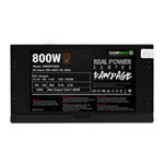 GameMax GMXRPG800 800W Black Wired 80 Plus Bronze ATX Power Supply
