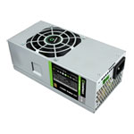 GameMax GT-300W 300W Silver Wired 80 Plus Bronze TFX Power Supply - White Box