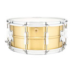 Ludwig Acro Brass Snare Drum 14" x 6.5" Brushed