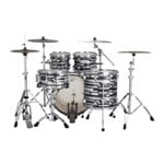 Ludwig Classic Maple Digital Black Sparkle Drum Kit