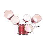 Ludwig Tre Cool Drum Kit Red Swirl
