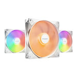 be quiet! Light Wings LX 140mm ARGB White PWM Triple Fan Pack