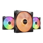 be quiet! Light Wings LX High Speed 140mm ARGB Black PWM Triple Fan Pack