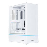 Lian Li SUP01 White Mid Tower Tempered Glass PC Gaming Case