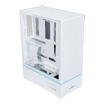 Lian Li SUP01 White Mid Tower Tempered Glass PC Gaming Case
