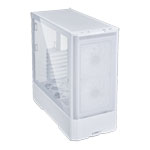 Lian Li LANCOOL 207 White Mid Tower Compact Tempered Glass PC Gaming Case