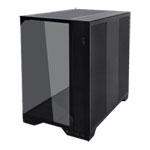 Lian Li O11 Vision Compact Black Dual Chamber Mid Tower Triple Tempered Glass PC Gaming Case