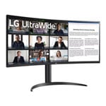 LG 34" Ultrawide 34WR55QK-B QHD Curved HDR Business/Gaming Monitor