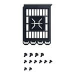 Lian Li A3-mATX PCIe 4.0 Vertical GPU Kit & Riser Cable Black