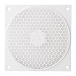 SilverStone 120mm Honeycomb Fan Grille Dust Filter White