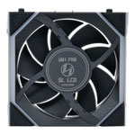 Lian Li UNI FAN SL Wireless LCD 120mm ARGB PWM Fan Black