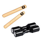 Meinl Bongo & Percussion Pack (HB50, SH4BK, CL1HW, CFJS2S-BK)