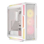 CORSAIR iCUE LINK 5000T LX White Tempered Glass ARGB Mid-Tower ATX PC Case