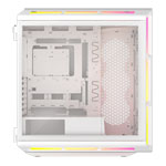 CORSAIR iCUE LINK 5000T LX White Tempered Glass ARGB Mid-Tower ATX PC Case