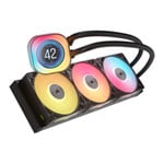 CORSAIR iCUE LINK TITAN 360 RX LCD 360mm Intel/AMD Black CPU Liquid Cooler