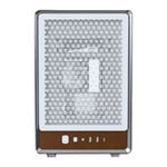 Montech Heritage Pro White Tempered Glass/Leather MicroATX Case