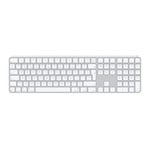 Apple Magic Keyboard USB-C with Touch ID and Numeric Keypad for Mac Models with Apple Silicon White
