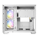 Antec CX600M Trio ARGB Mini Tower microATX Tempered Glass White PC Gaming Case