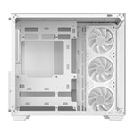 DeepCool CG530 4F White Tempered Glass Dual Chamber Mid-Tower ATX PC Case