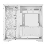 DeepCool CG530 4F White Tempered Glass Dual Chamber Mid-Tower ATX PC Case