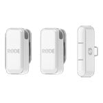 Rode Wireless Micro Ultra-Compact Wireless Microphone, USB-C (White)