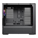 Vida Notus Black Tempered Glass Micro-ATX PC Gaming Case