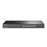 tp-link Omada 16-Port 2.5G and 2-Port 10GE SFP+ L2+ Managed Switch with PoE+