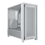 CORSAIR FRAME 4000D White Tempered Glass Modular Mid Tower ATX PC Case