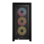 CORSAIR FRAME 4000D RS ARGB Black Tempered Glass Modular Mid Tower ATX PC Case